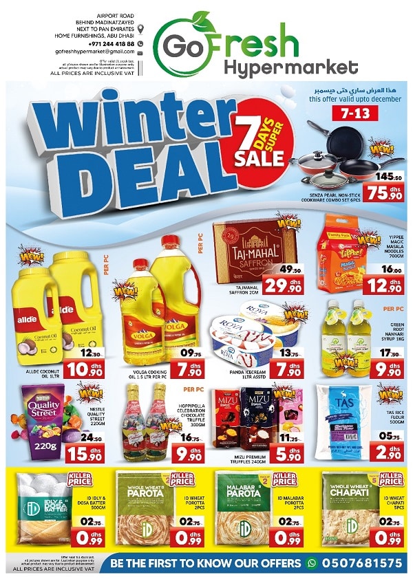 Go Fresh Hypermarket leaflet cover page