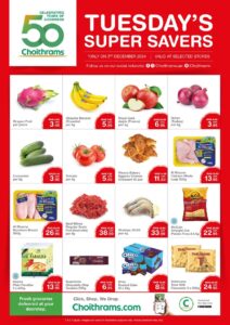 Choithrams tuesday savers leaflet cover page