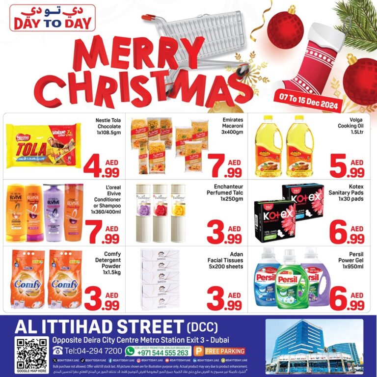 Day to Day Deira Leaflet cover page