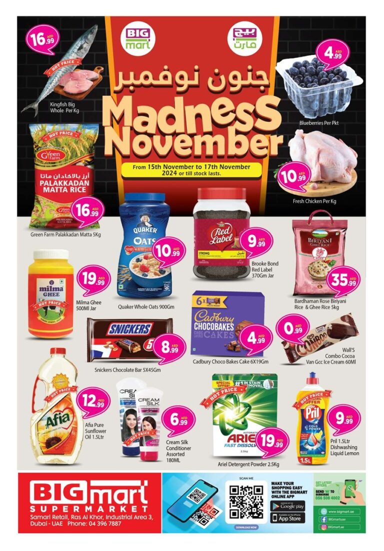 BIGmart Catalog Ras Al khor Leaflet cover page