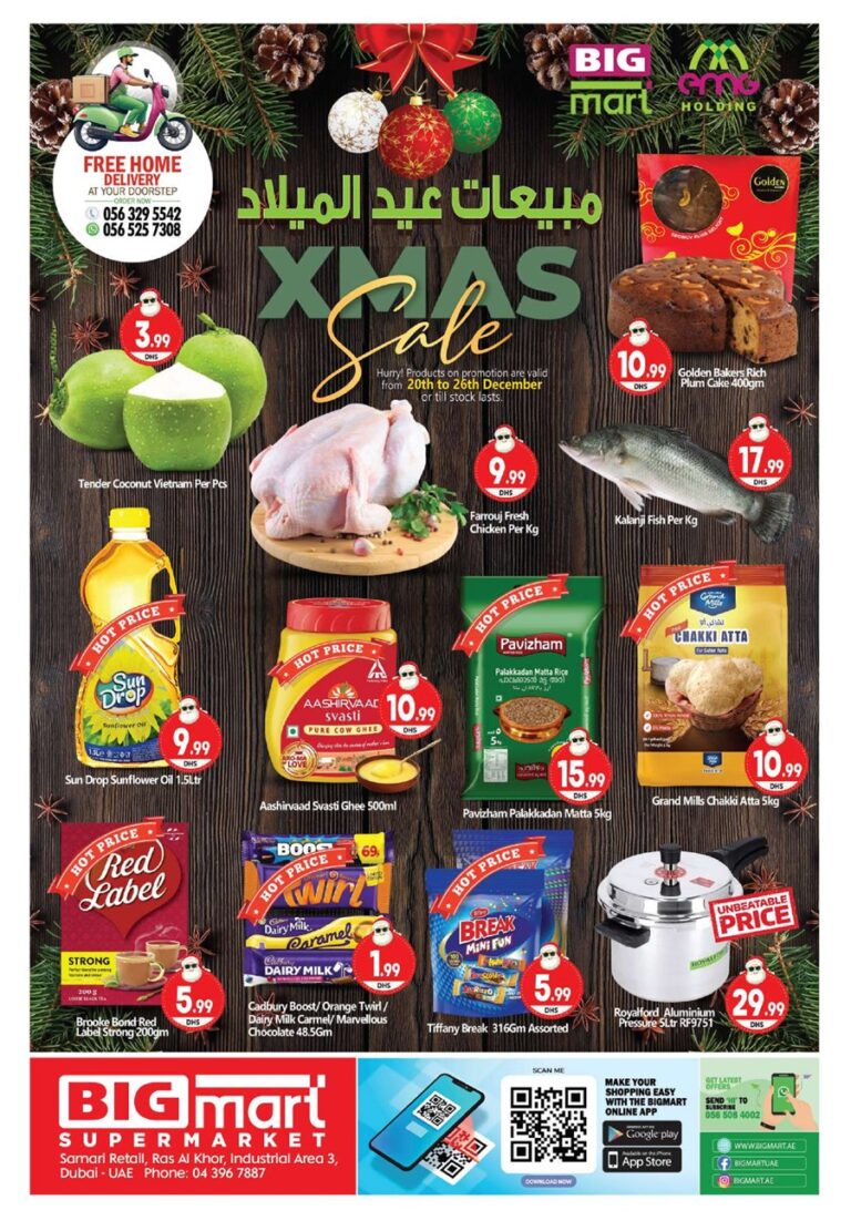 BIGmart Catalog Ras Al khor Leaflet cover page