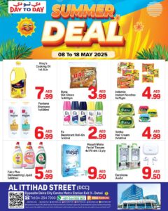 Day to Day Deira Leaflet cover page
