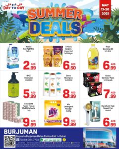 Day to Day Burjuman Leaflet cover page