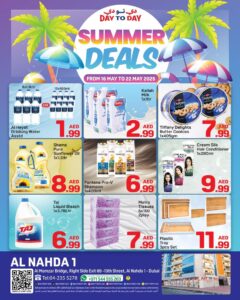 Day to Day Al Nahda Leaflet cover page