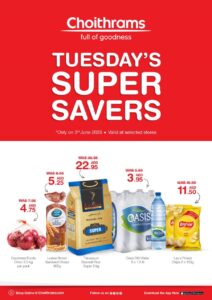 Choithrams tuesday savers leaflet cover page