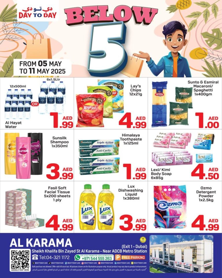 Day to Day Karama Leaflet cover page