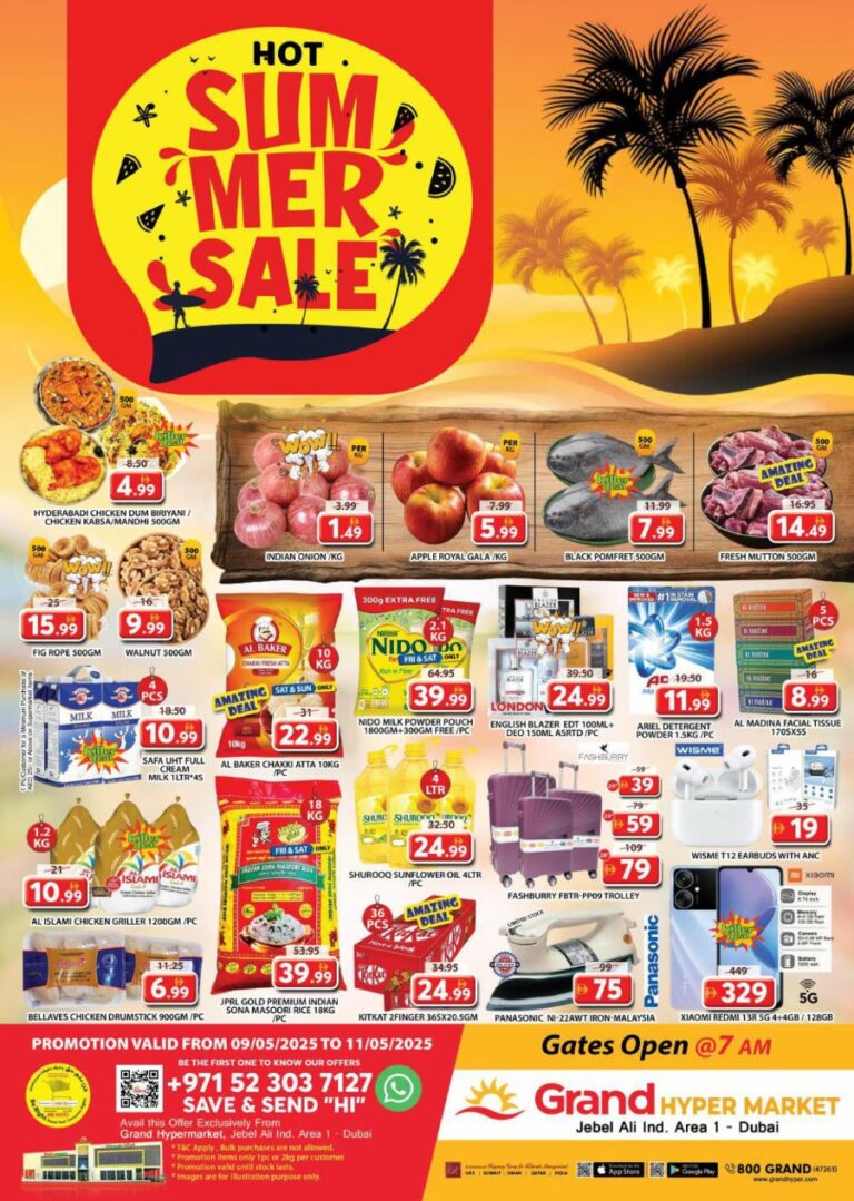 Grand Hyper Catalog Leaflet cover page
