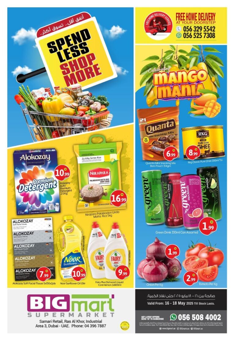 BIGmart Catalog Leaflet cover page