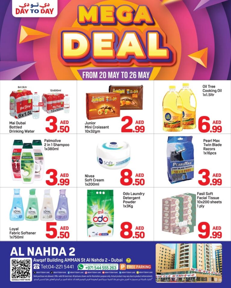 Day to Day Al Nahda Leaflet cover page