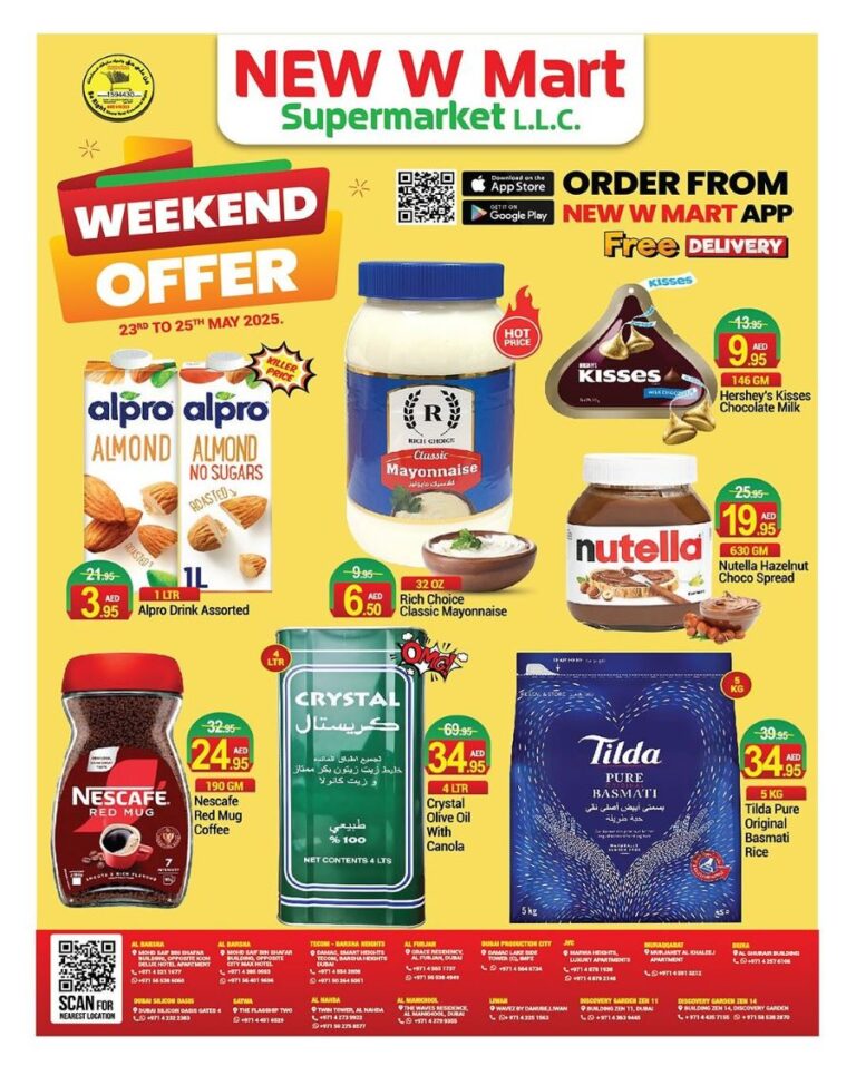 New W Mart Catalog Leaflet cover page