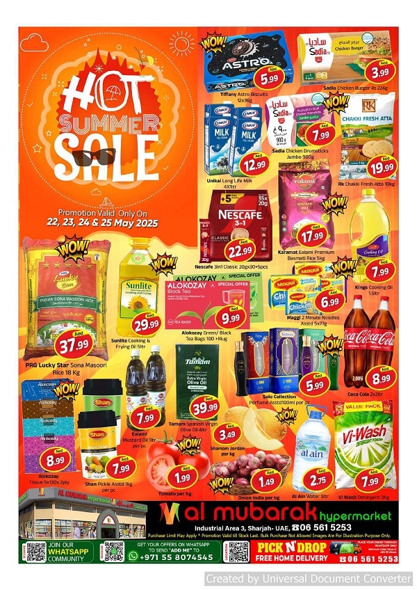 Al mubarak leaflet cover page