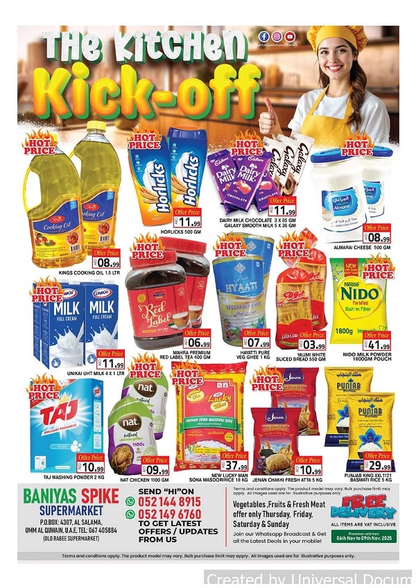 Baniyas Spike Hypermarket Kitchen Kick- off