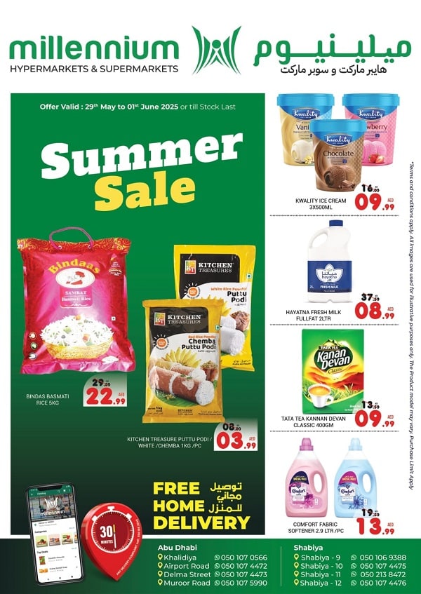 Millennium leaflet cover page
