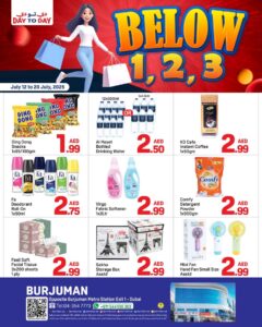 Day to Day Burjuman Leaflet cover page