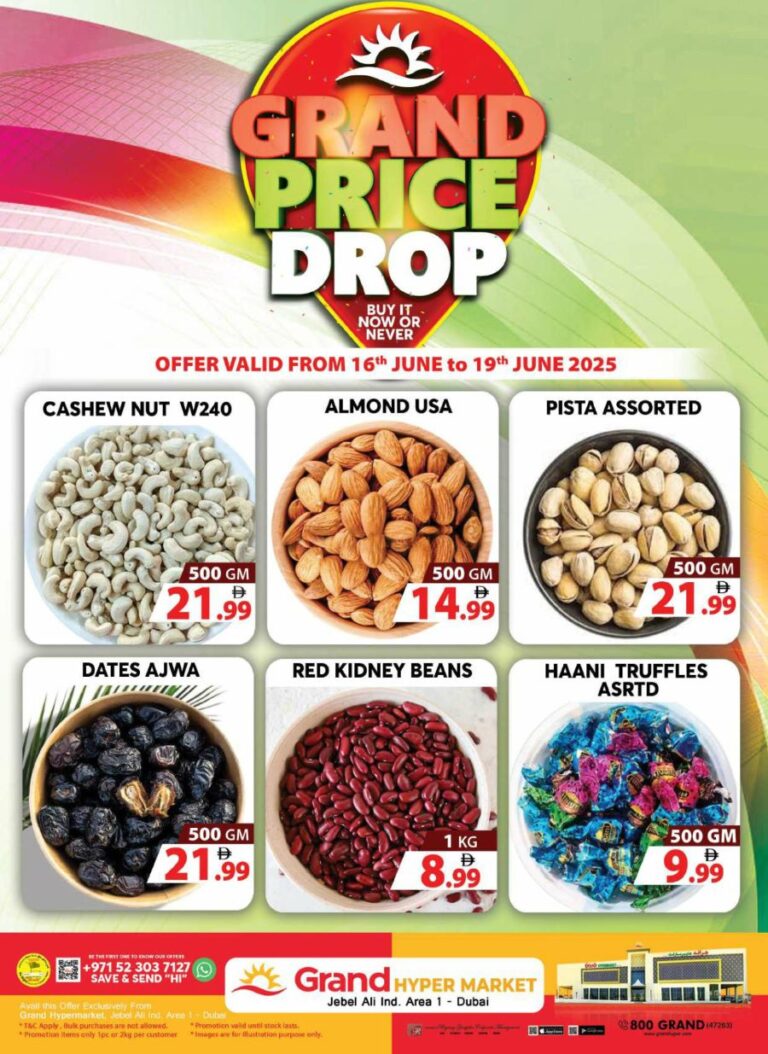 Grand Hyper Catalog Leaflet cover page