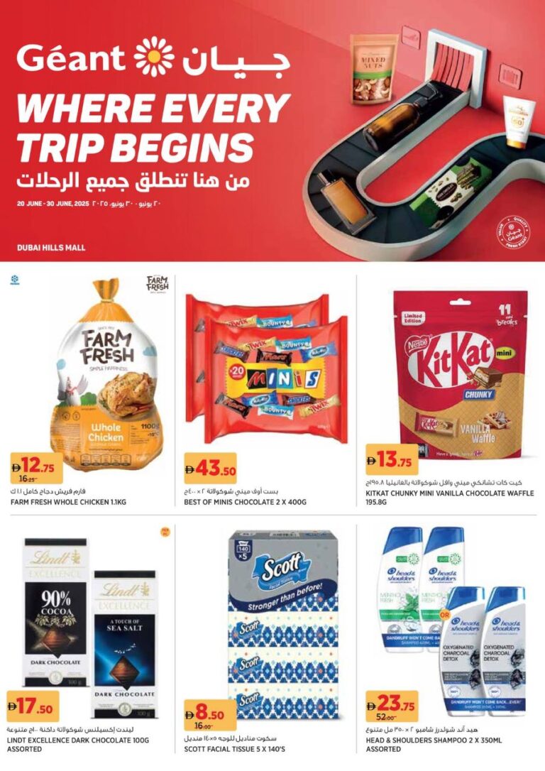 Geant Catalog Leaflet cover page
