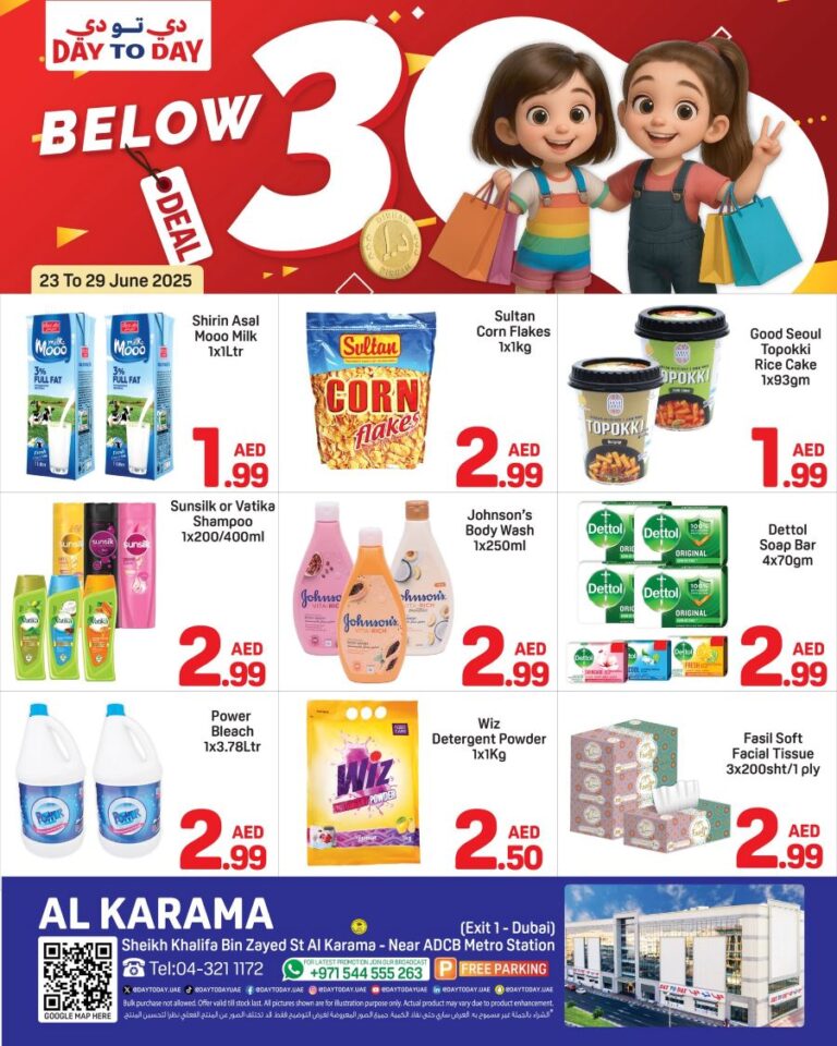 Day to Day Karama Leaflet cover page
