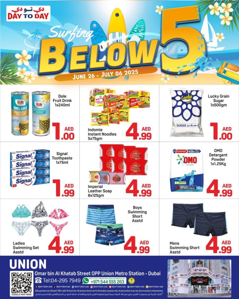 Day to Day Union Leaflet cover page