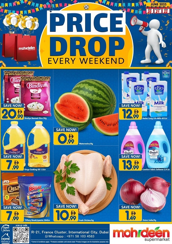 Mohideen Supermarket leaflet cover page