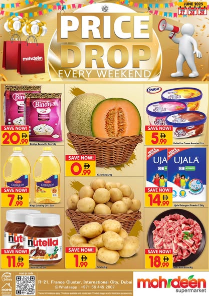 Mohideen Supermarket leaflet cover page