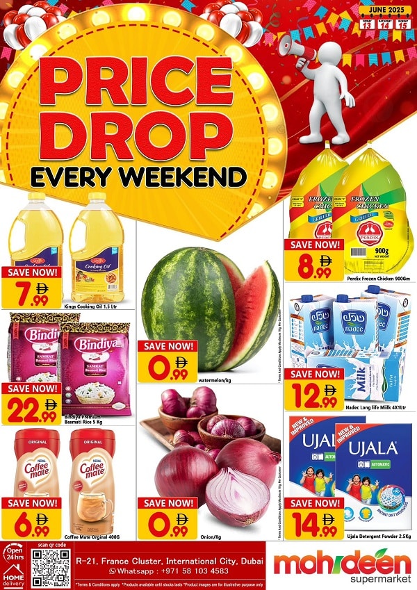Mohideen Supermarket leaflet cover page