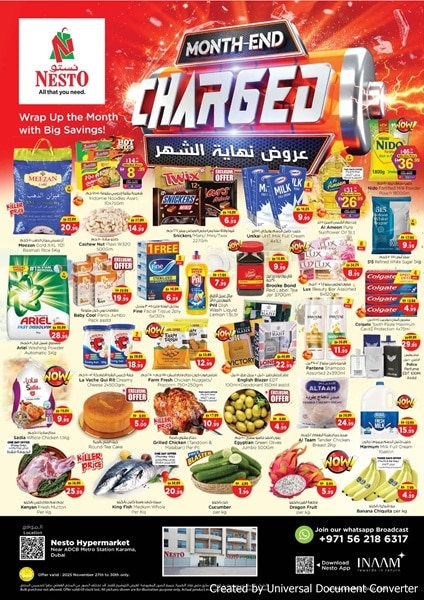 Nesto DIP Month-End Charged Deals