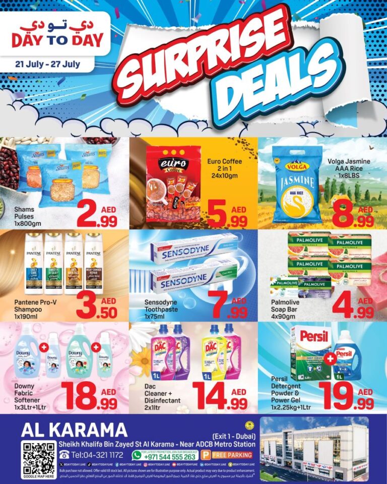 Day to Day Karama Leaflet cover page