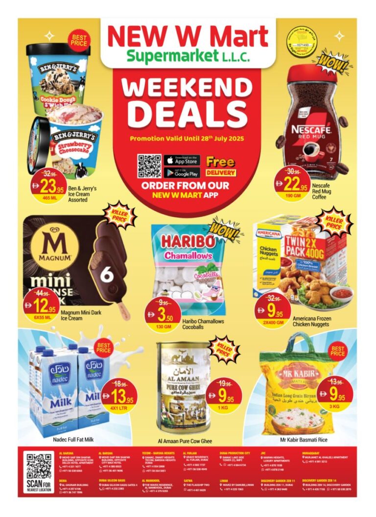 New W Mart Catalog Leaflet cover page