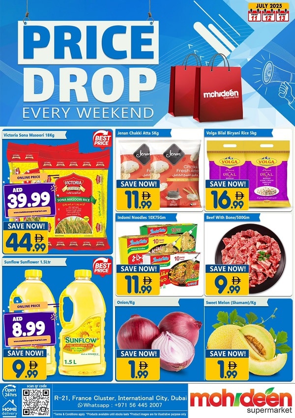 Mohideen Supermarket leaflet cover page