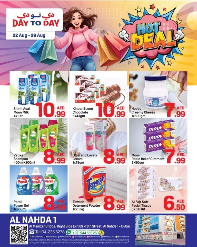 Day to Day Al Nahda Leaflet cover page