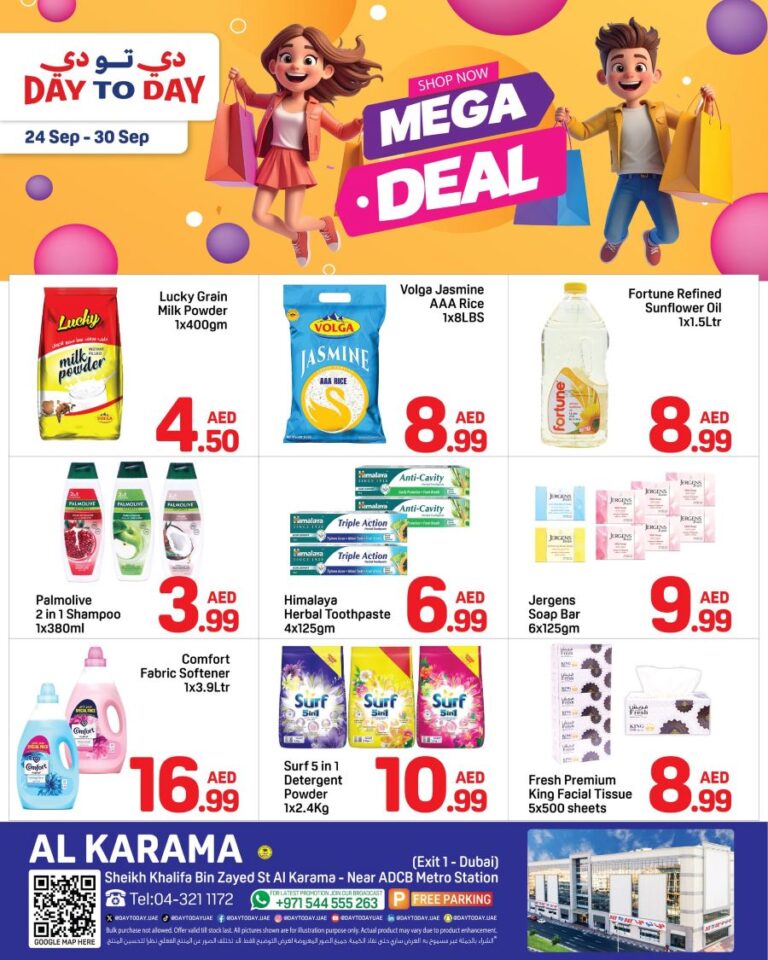 Day to Day Karama Leaflet cover page