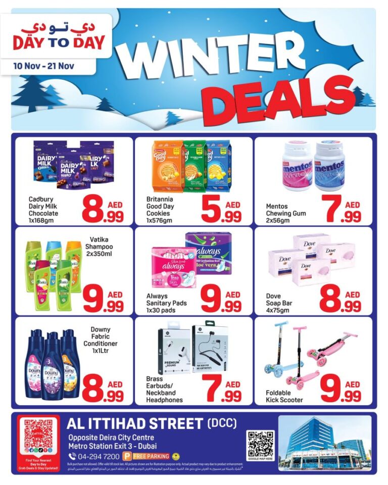 Day to Day Deira Leaflet cover page