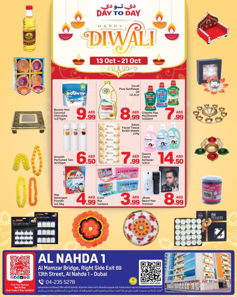 Day to Day Al Nahda Leaflet cover page