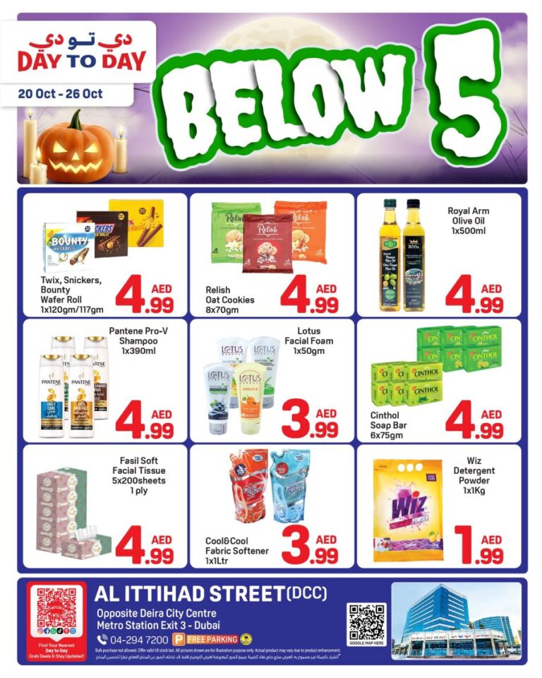 Day to Day Deira Leaflet cover page
