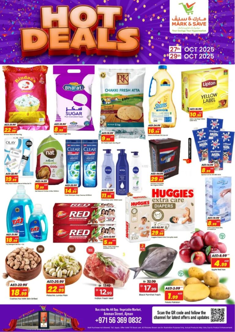 Mark & Save Leaflet cover page