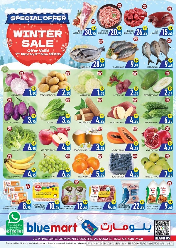 Bluemart Hypermarket Winter Sale