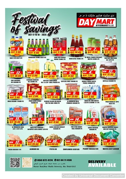 DayMart Hypermarket Festival of Savings