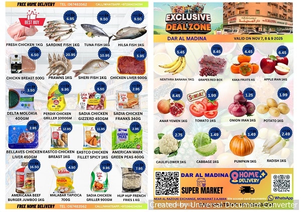 Dar Al Madina Exclusive Deal Zone