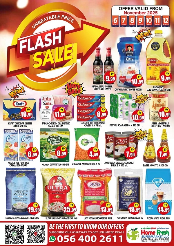 Home Fresh Supermarket Flash Sale