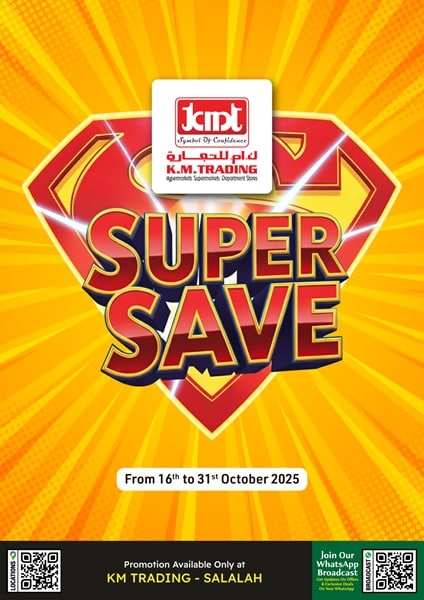 KM Trading Oman Super Save offers