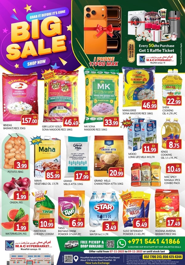 MAC Supermarket Big Sale