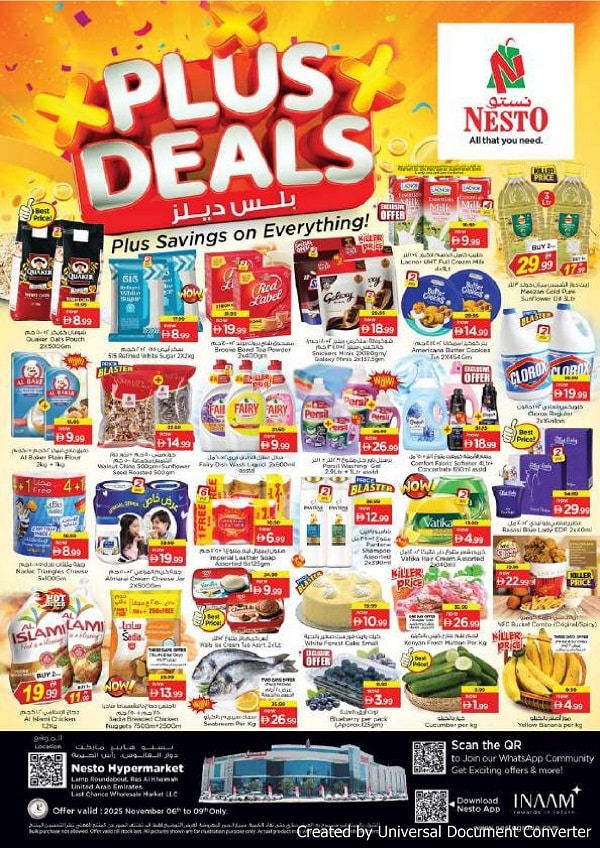 Nesto Ras al Khaimah Plus Deals