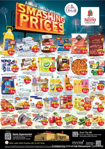 Nesto Muweilah Smashing Prices