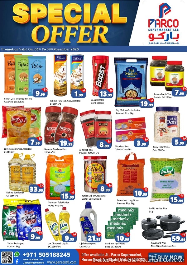Parco Hypermarket Abu Dhabi Special offer