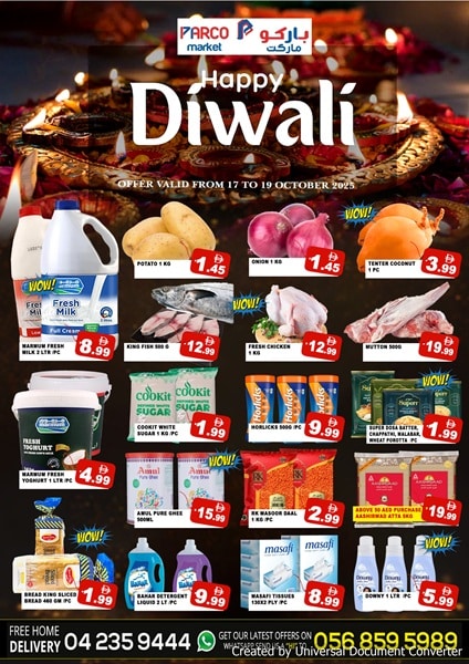 Parco Hypermarket Diwali offer