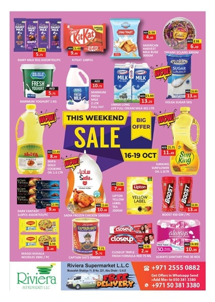 Riviera Supermarket The Weekend Sale