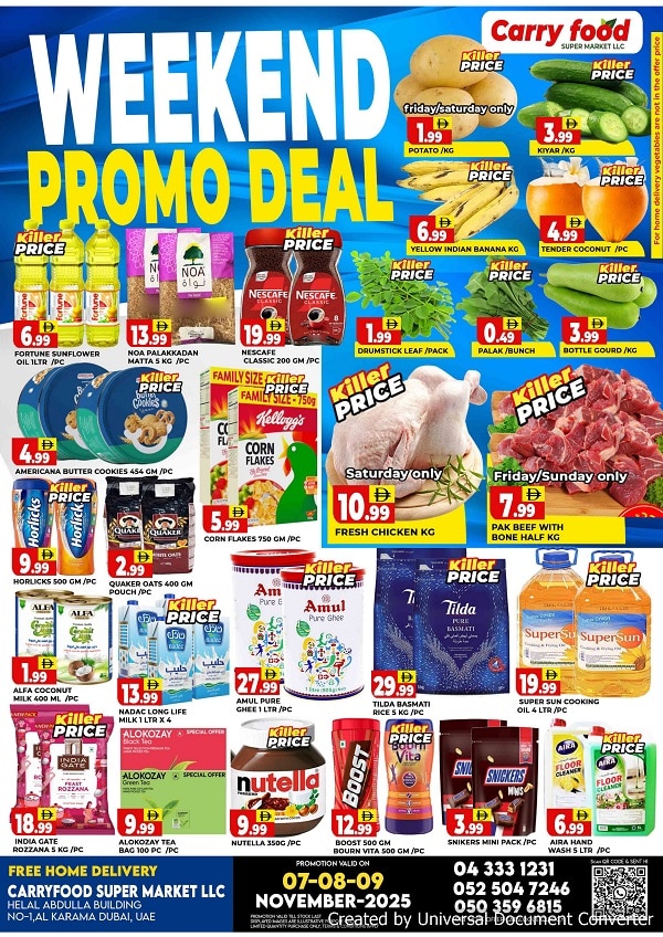 Carryfood Supermarket Weekend Promo Deal