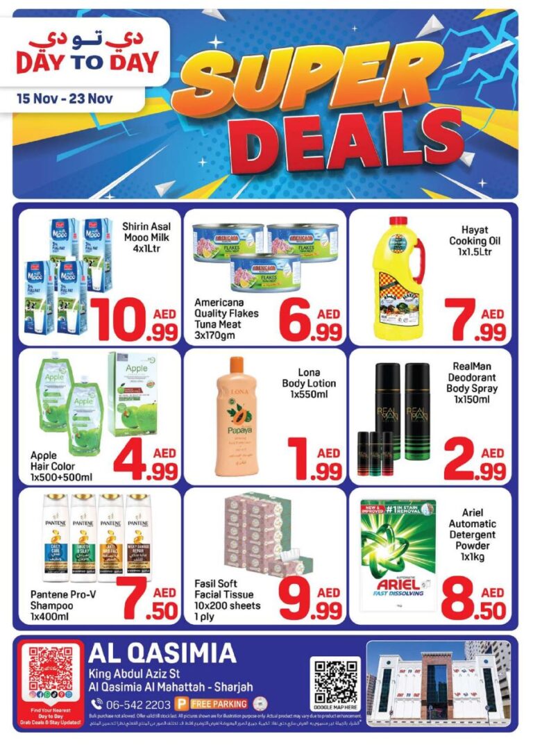 Day to Day Al Nahda Leaflet cover page