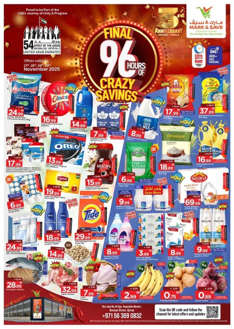 Mark & Save Leaflet cover page