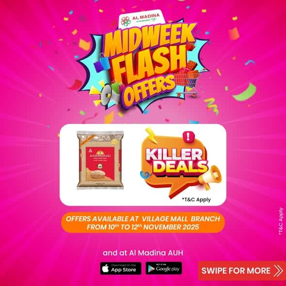 Al Madina Hypermarket Abu Dhabi Midweek offer